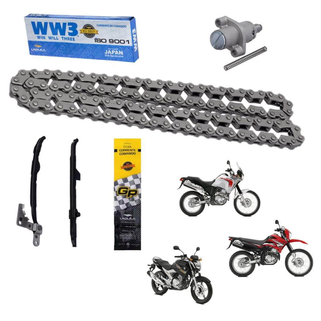 Kit Corrente Comando (4pcs) Fazer 250 2006/2025 Ww3 Original