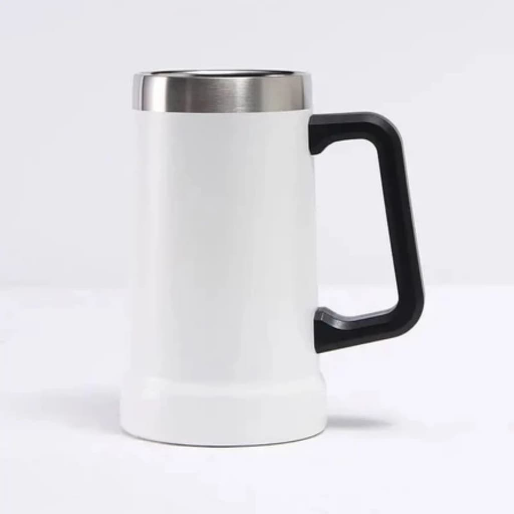 Normal - Caneca Térmica Inox De Cerveja (709ml) - Branco