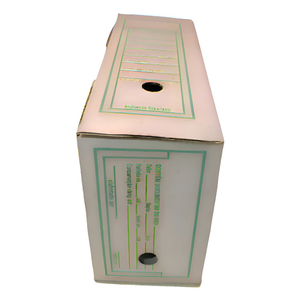 100 Caixas De Arquivo Morto Folha A4 - Kit - 24x14x36