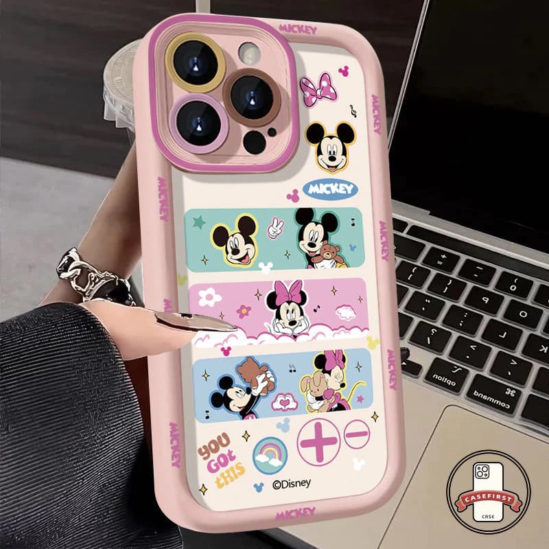 Capinha Capa Para Samsung A03 A04 A05 A12 A13 A15 A23 A32 A35 A50 A52 A71 A72 Silicone À Prova de Choque Cartoon