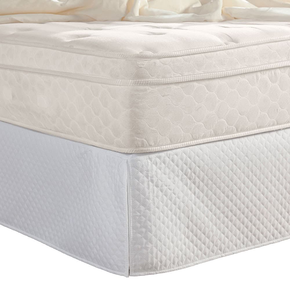 Saia Box Colchão Casal Padrão Avulsa Matelado Ultrassônico Saia Box Canto Aberto Discreta