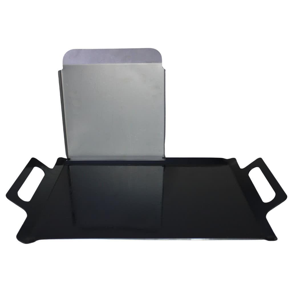 Chapeira Chapa Chapinha Bifeteira 40x30 Para Fogão Com Tampa Prensa Industrial Hamburguer