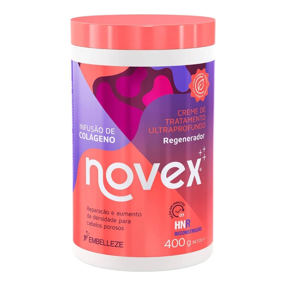 Creme de Tratamento Novex Infusão de Colágeno 400g