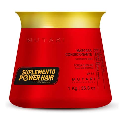 Cond. Mutari Power Hair Suplemento Prof 1kg