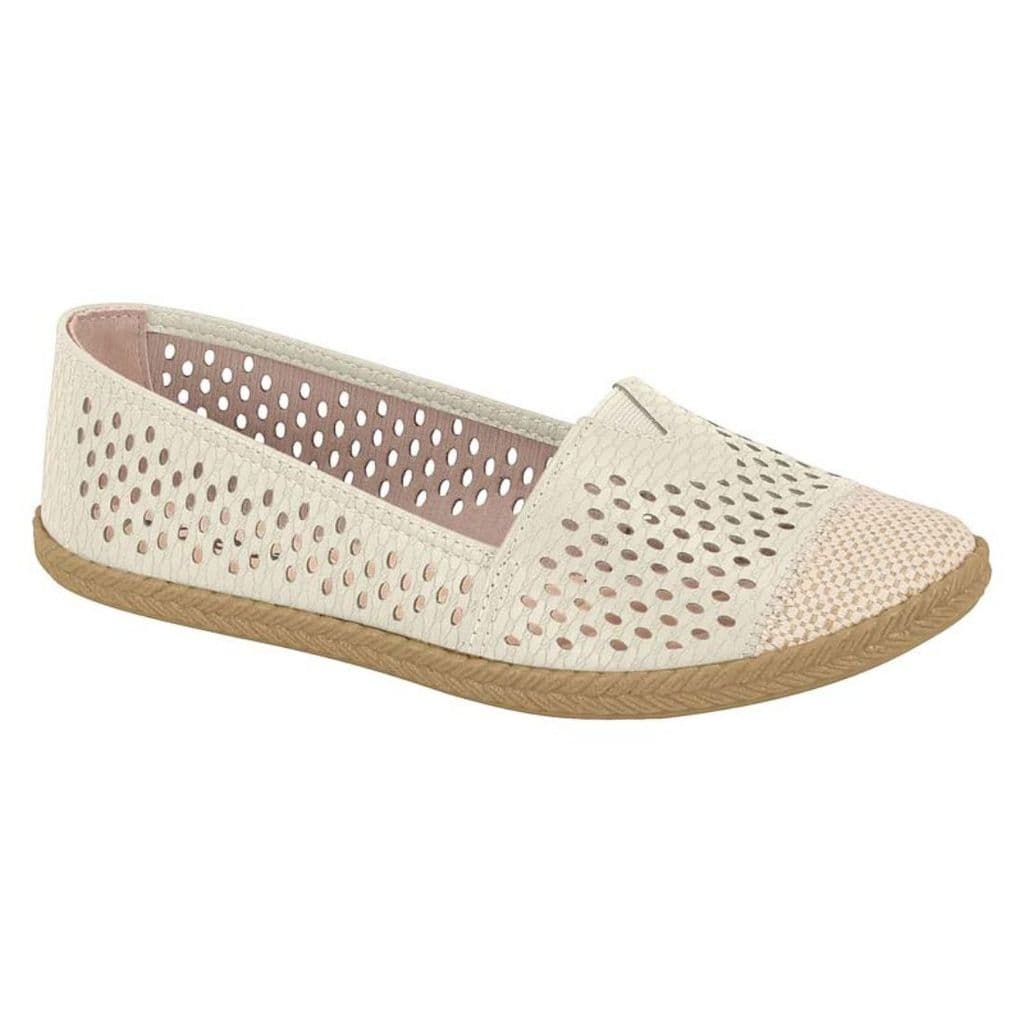 Sapatilha Alpargata Moleca Branco Off 5287 1006 30402 Leve Macio Feminina