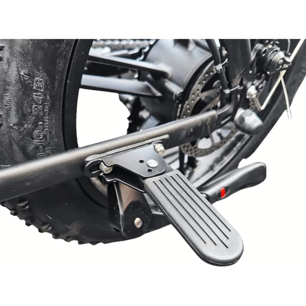 Pedaleira Retrátil par Apoio Lateral Bicicleta, Scooter e Moto Elétrica