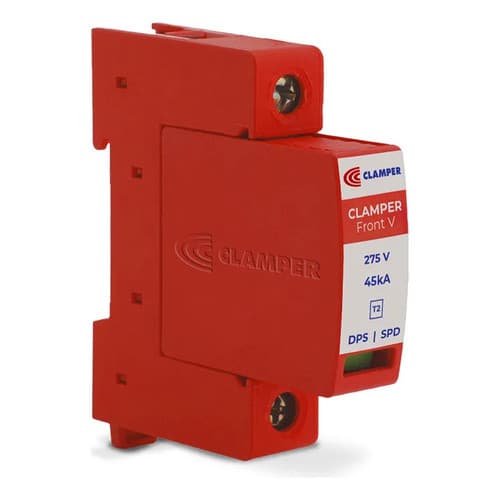 Protetor Contra Surto Dps Anti Raio Clamper 275v - 45ka Front V Mini
