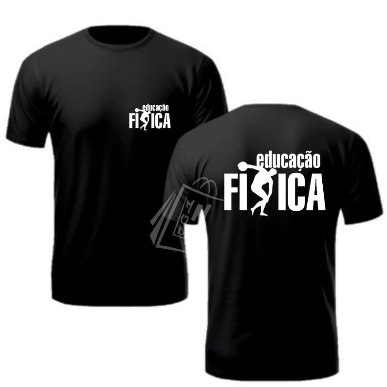 Camiseta Educação Física Camisa Professor Masculina Curso Profissão Algodão Feminina Unissex