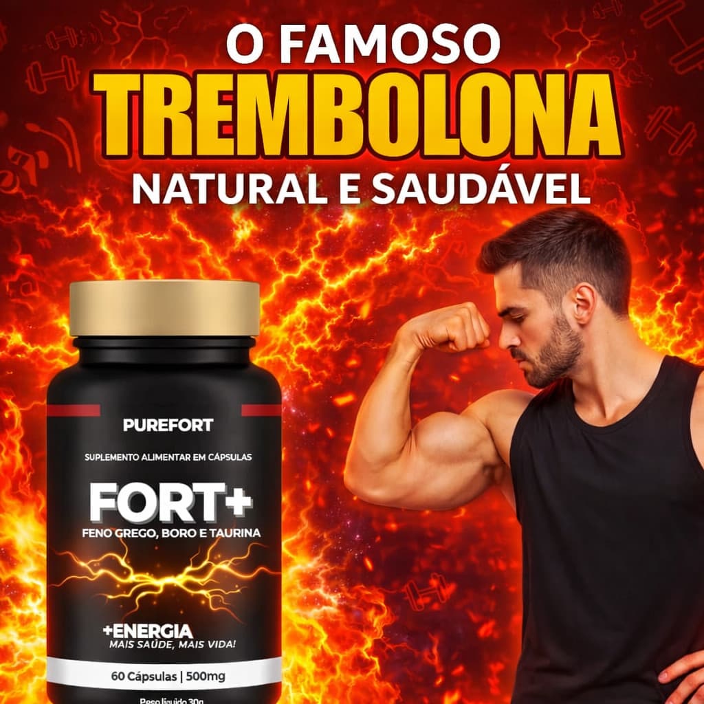 Trem'bolona | Fort+ | Suplemento natural | Original | Purefort