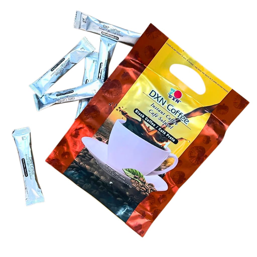 Café Preto Solúvel 100% ORGANICO DXN 90g - Black Coffee