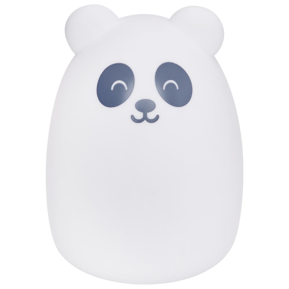 Luminária Abajur Panda Off whate Infantil de Silicone - Buba