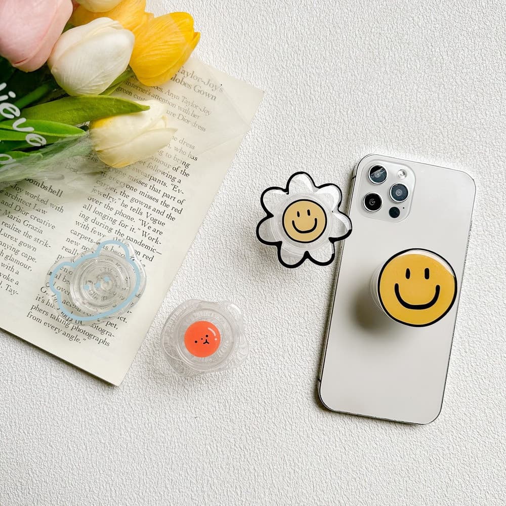 Fofo Sunny Flower Cor Lisa Griptok Suporte De Telefone