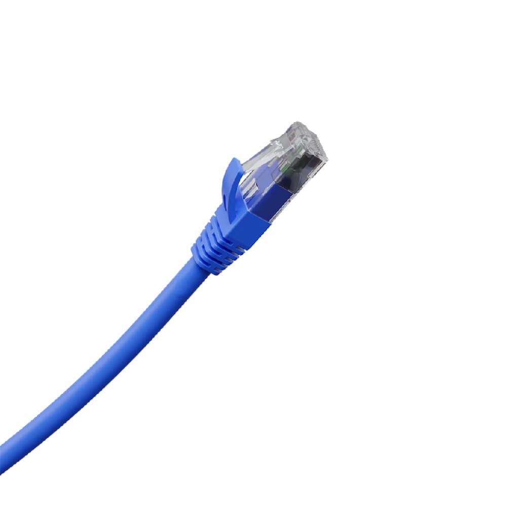 PATCH CORD IMPACT GIGA U/UTP CAT6 4P AZUL 0,5M LSZH