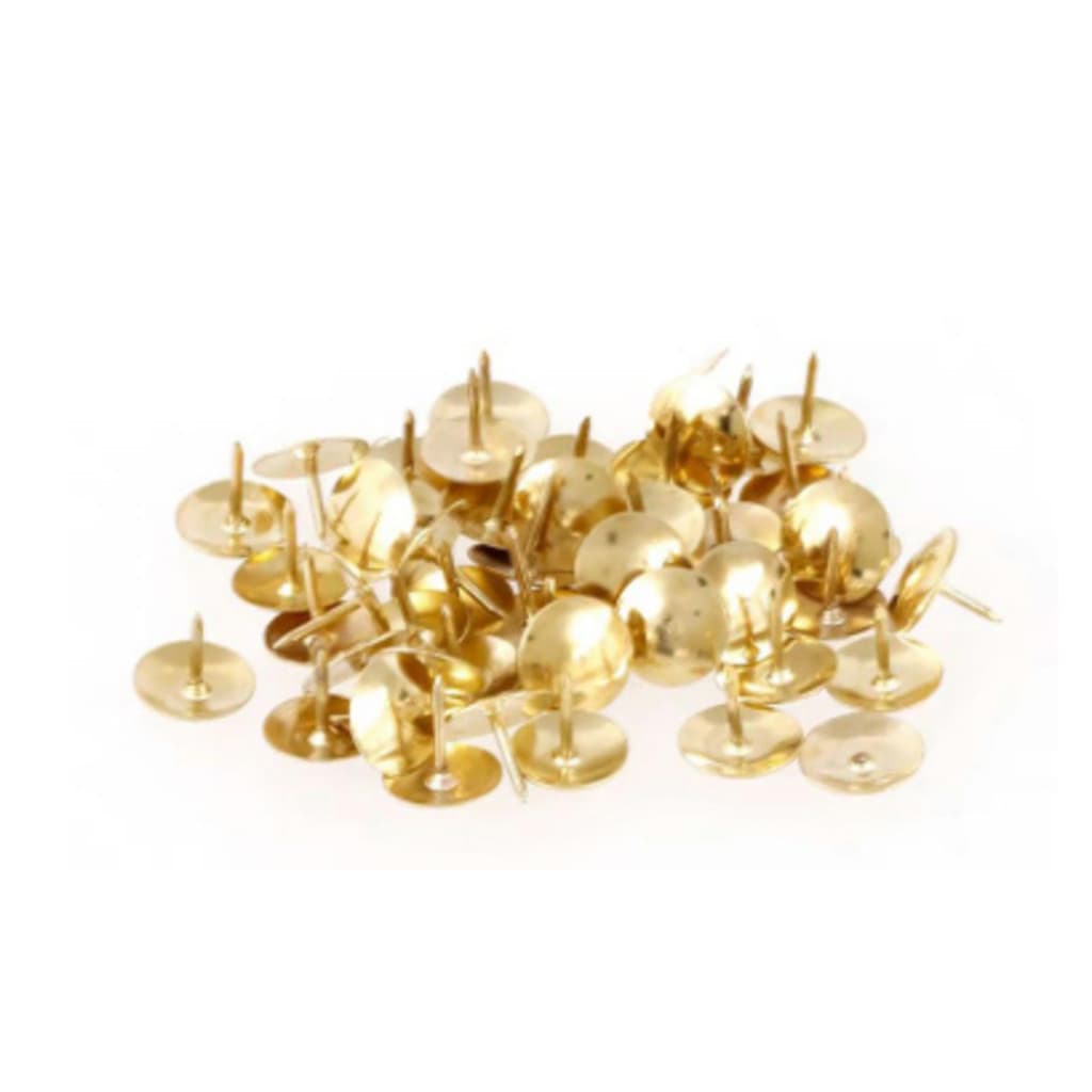 Percevejo Latonados  Dourado  100 Peças