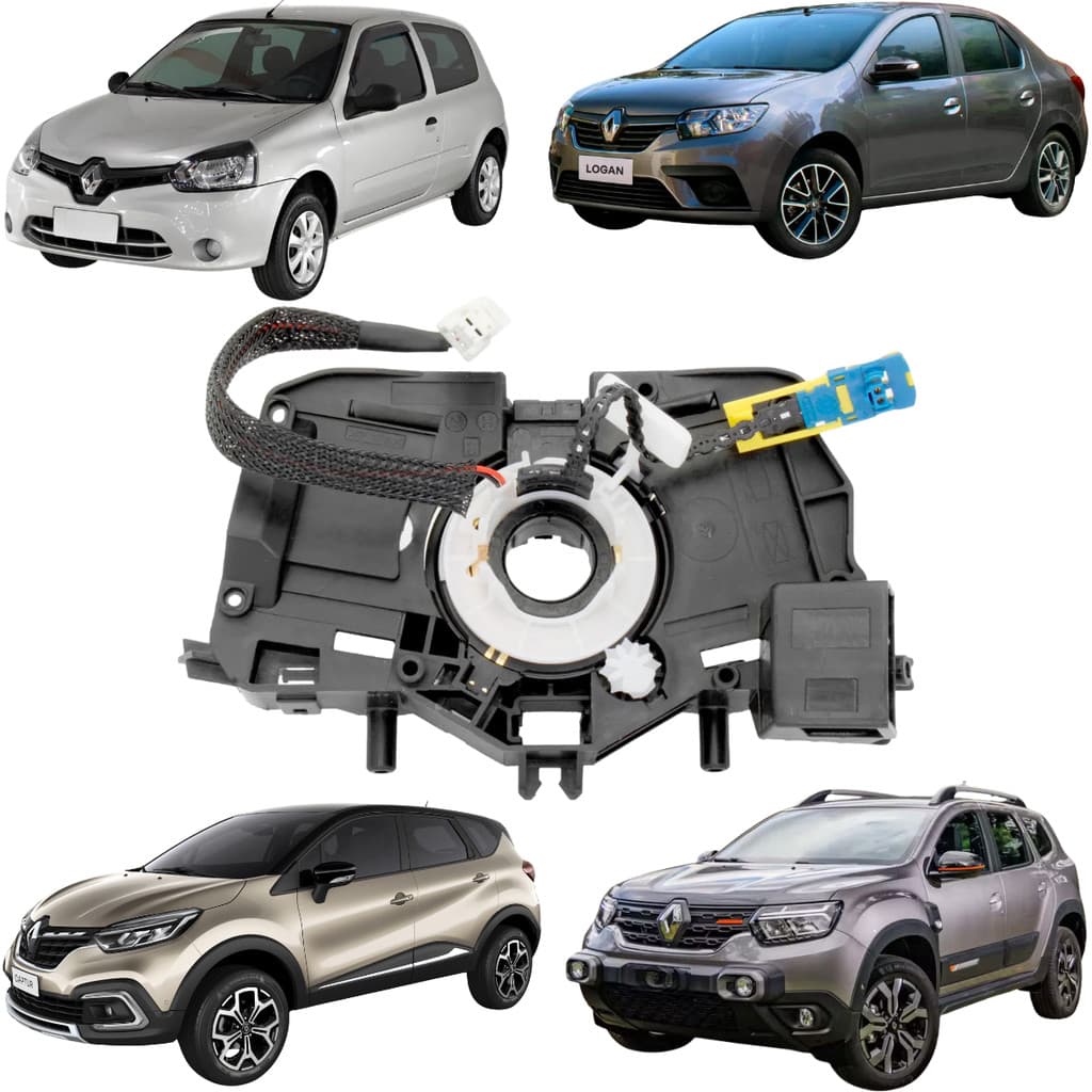 Cinta Fita Airbag Volante Renault Logan Duster Clio Captur