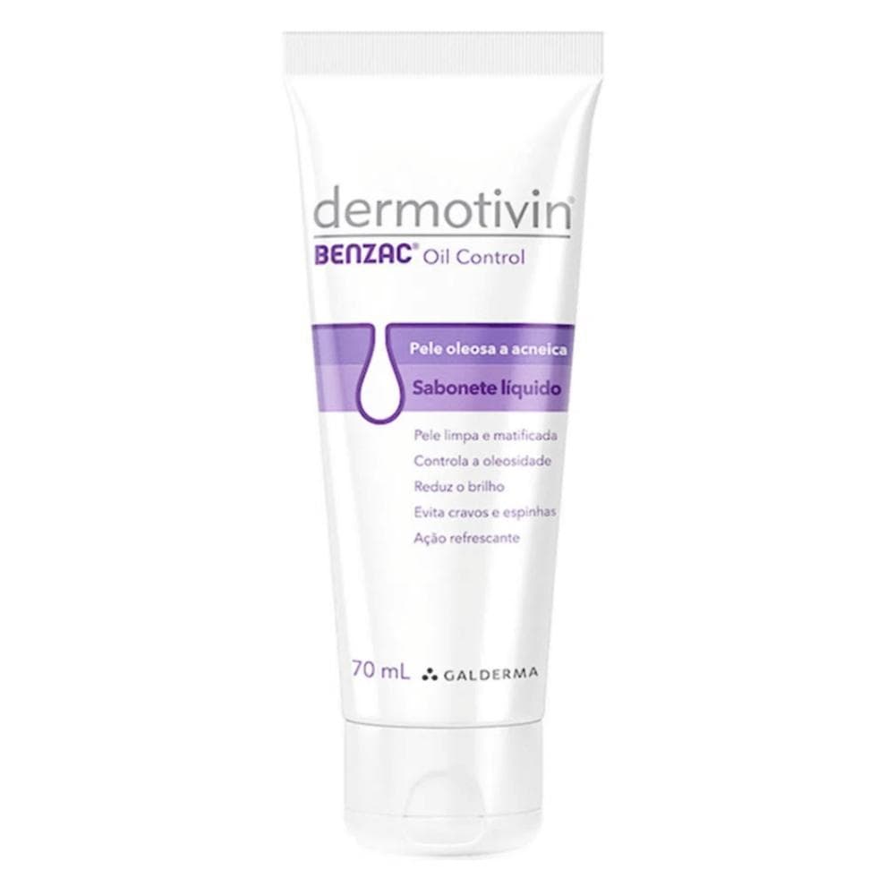Dermotivin Benzac - Sabonete Facial Antiacne 70ml