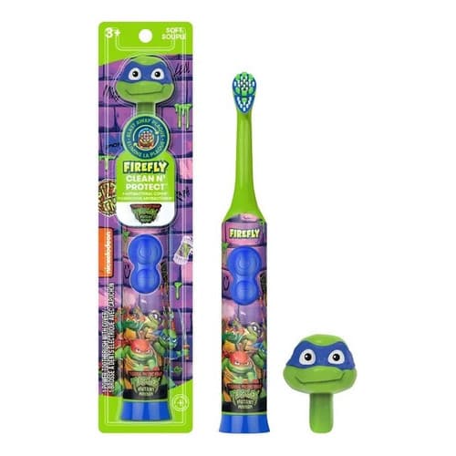 Escova De Dente Elétrica Firefly Tartarugas Ninja Importada