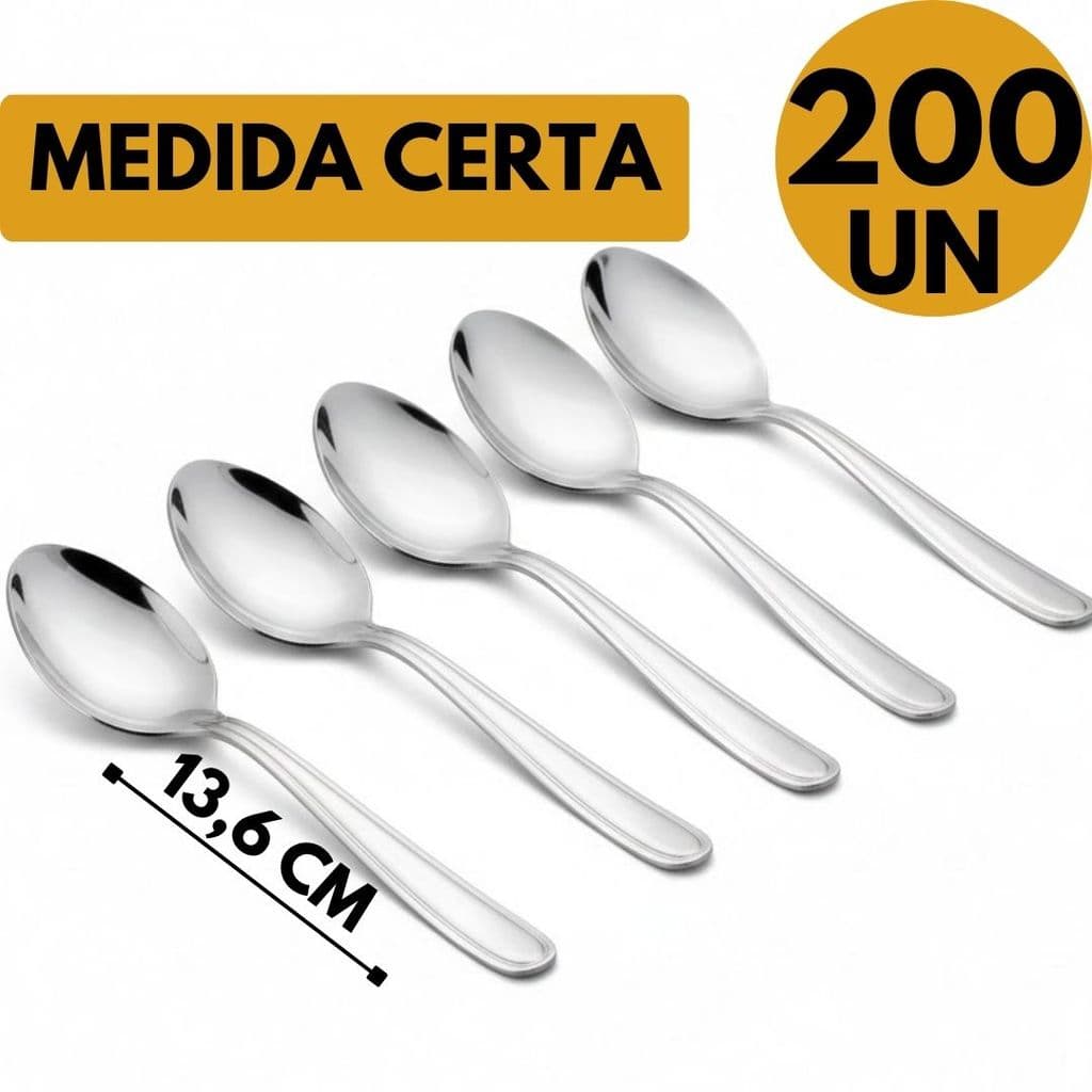 Colher de Chá 200/175/150/125 Medida Não Erre Receitas Padrão Para Café Chá Receitas Cozinha