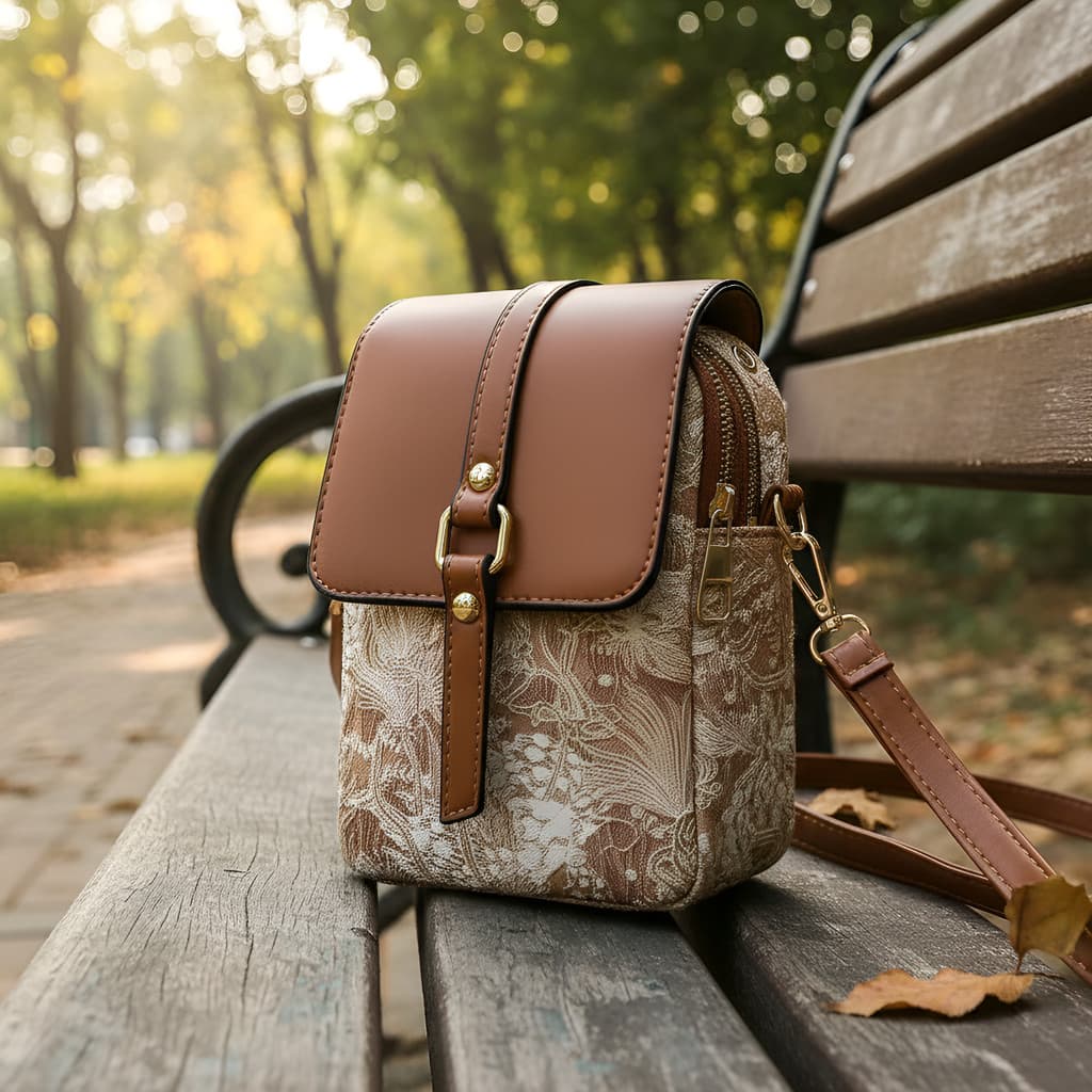 Bolsa Transversal Feminina Para Celular Antifurto Pequena Passeio Sjs1