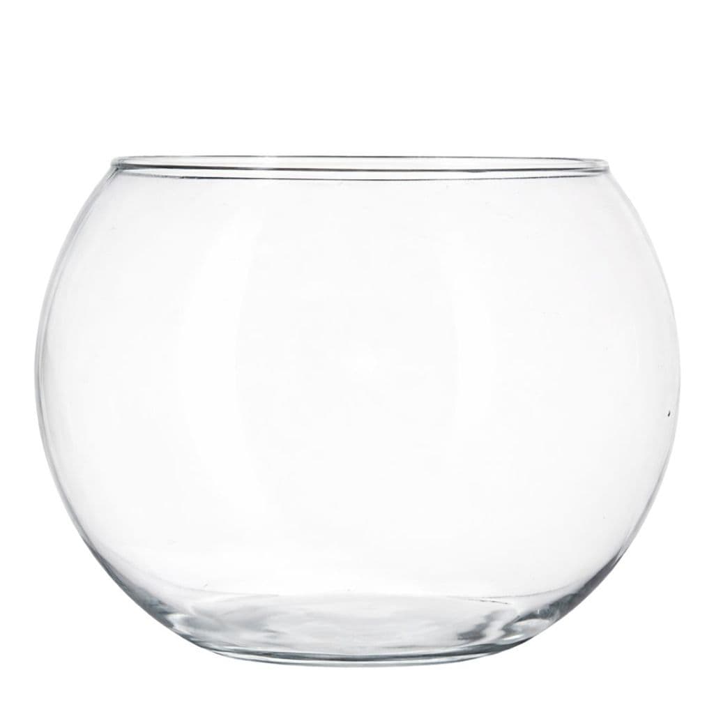 Aquário De Vidro Vaso Gigante Terrário Para Arranjo Flor Decoração 9,8 Litros