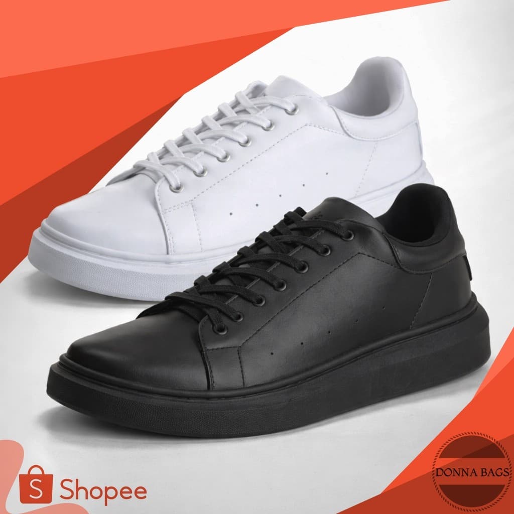 Tenis Sapatenis Casual Sola Alta 5cm Oversize Lançamento 2023 Branco Macio Sneaker Conforto e Estilo Barato