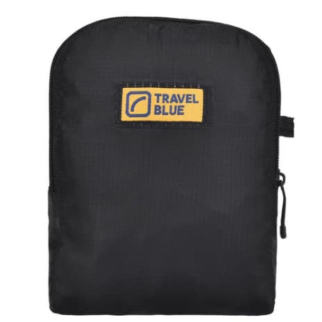 Bag Dobrável Viagem 11L Preto Nylon Leve Impermeável