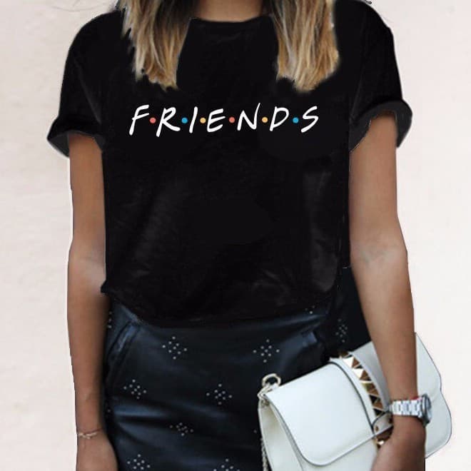 Camiseta Masculina e Feminina Friends Serie Moda Casual Lançamento 2024 Envio Imediato