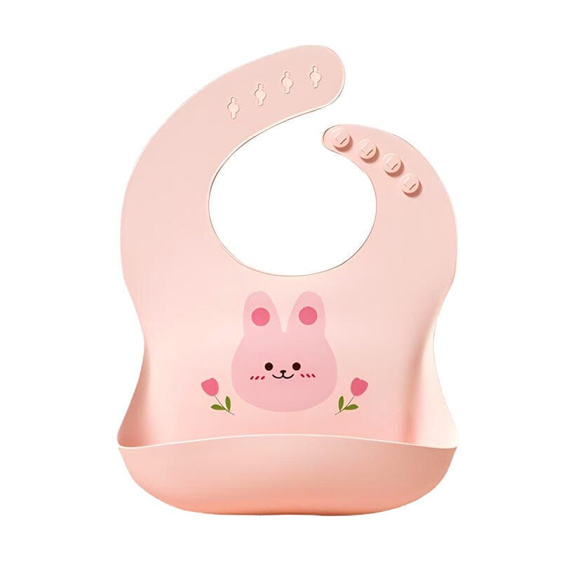 Babador Infantil de Silicone BA19 – Impermeável, Ajustável