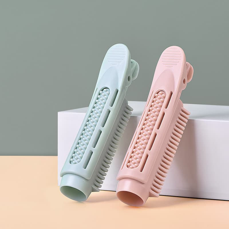 Estilo coreano raiz de cabelo fofo clipe superior fofo ferramenta útil tubo de ondulação de cabelo preguiçoso franja de