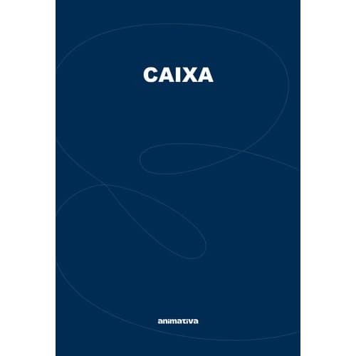 Livro Caixa Grande 100 Folhas Azul Controle Financeiro Organização Escritório