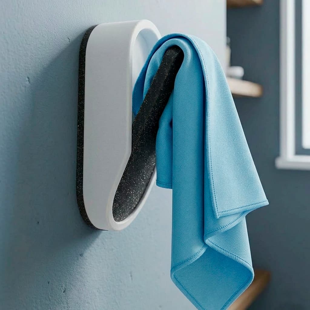 Gancho de Parede Multiuso para Roupas – Suporte para Casacos, Bolsas e Acessórios