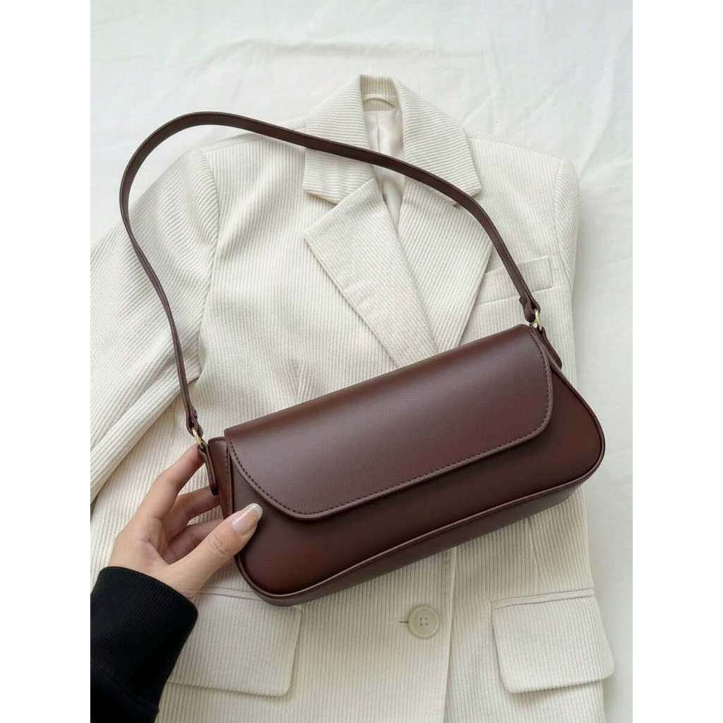 Bolsa de Ombro Baguete Casual Lançamento Sofisticada Luxo