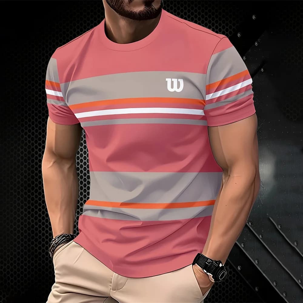 Camiseta Masculina Harajuku 3D Impressa Retrô Legal Ao Ar Livre De Manga Curta