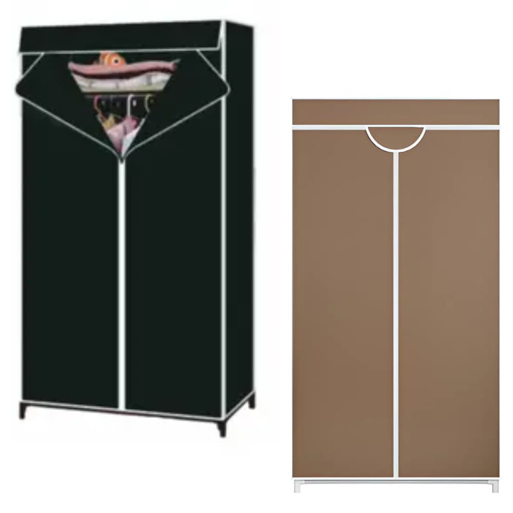 Guarda Roupa  Portátil Dobrável Organizador Armário Cabideiro de Roupas