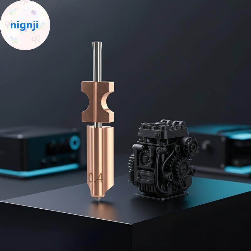 Nignji Flashforge AD5X Bico De Impressora Atualização Extrusora Hotend Removível Em 025 04 06 08mm Para Projetos Criativ