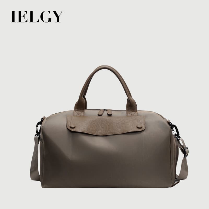 IELGY Travel Bolsa Grande capacidade de separação seca e úmida Academia Bolsa Pano Oxford à prova d'água