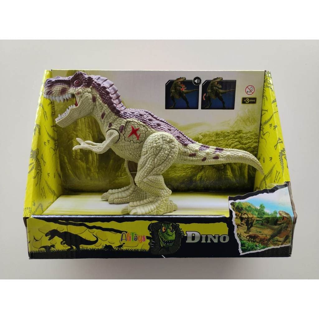 Dinossauro T-Rex com Luz e Som Realista – Brinquedo Infantil Educativo