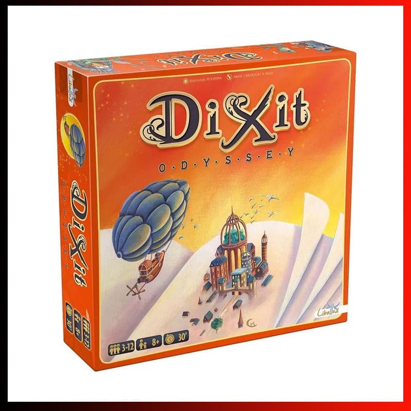 < Dixit Adventures > Imagens de jogos de tabuleiro para festas em família ganhando mil palavras! YYBG.
