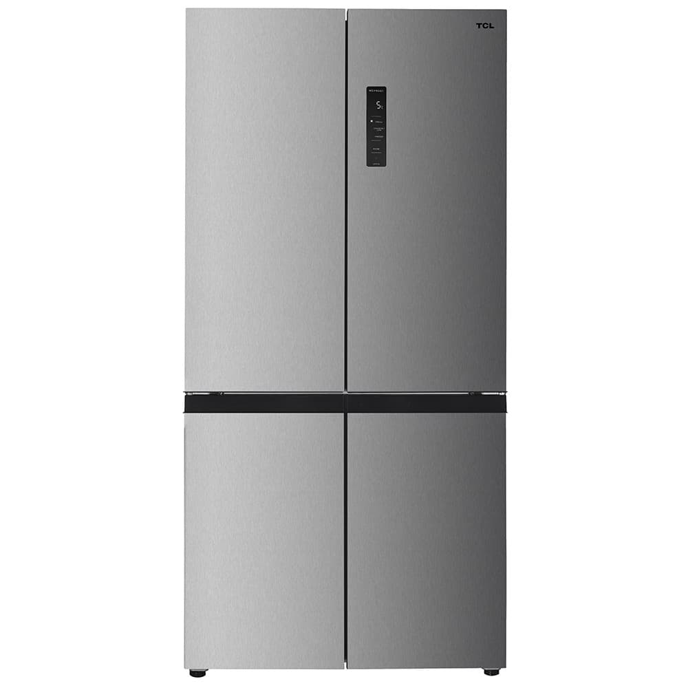 Geladeira TCL 589 Litros Inox Twin Eco Inverter Frost Free Multidoor Espaço Flex 220V C589CDN