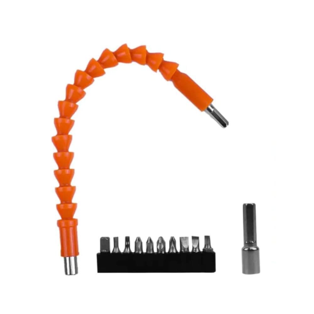 Cabo Extensor Eixo Flexível Adaptador Bits Soquetes 21 Peças