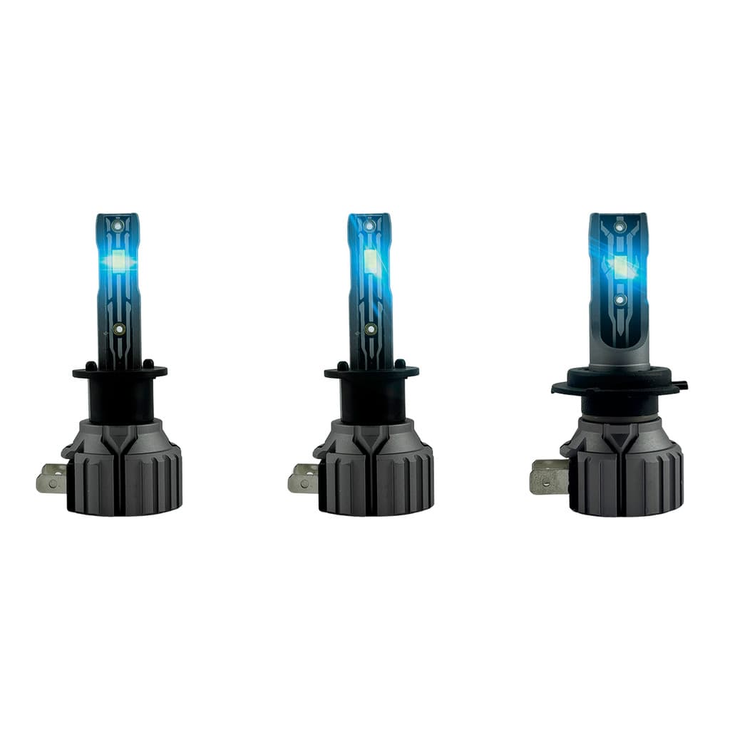 Kit Super LED Full Light H7 H1 Siena Foco Duplo 6000K