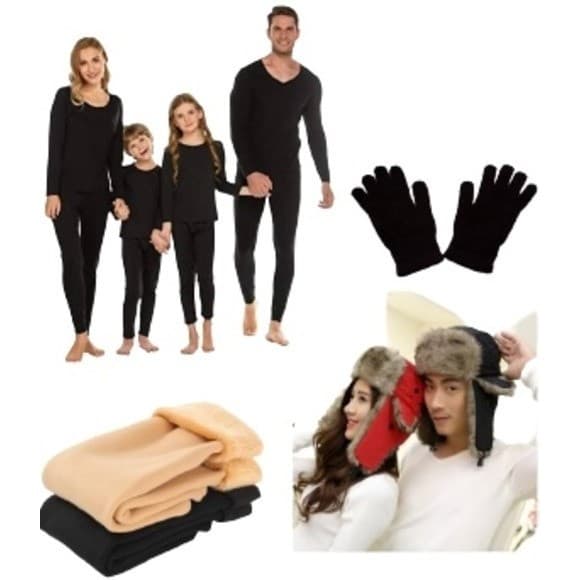 Segunda Pele Térmica Blusa Calça Luva Touch Meia Gorro Touca ROUPA TERMICA