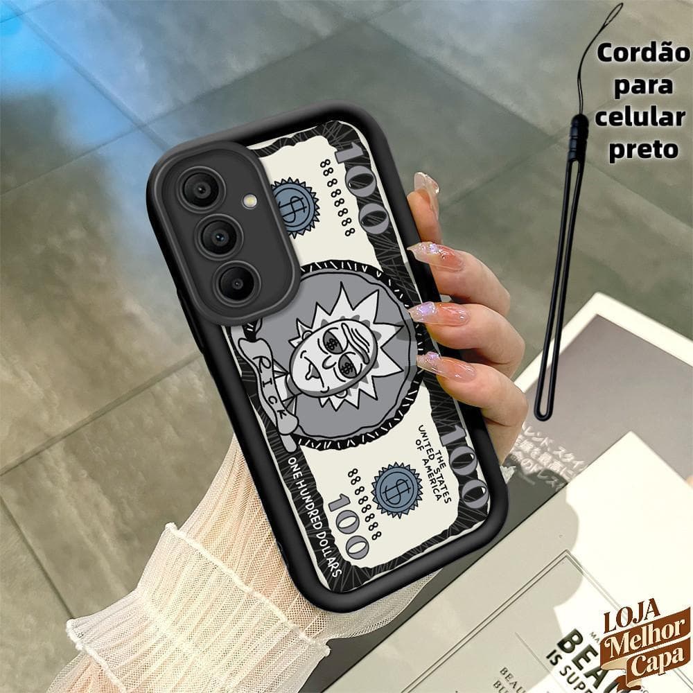 Capinha Com Anime Rick Morty Capa De Telefone Macia Para Samsung Galaxy A15 4G 5G Silicone Protetora Capas 5299 TYB