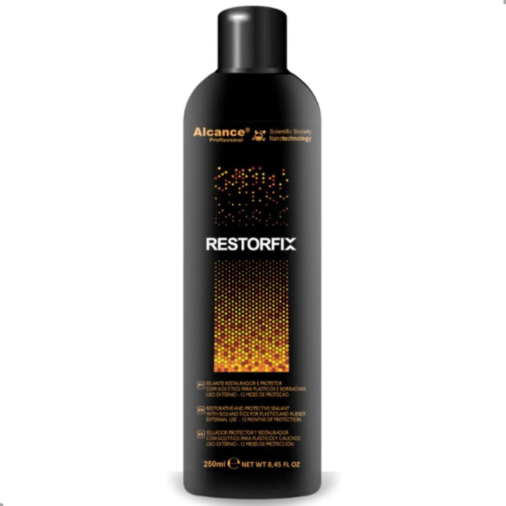 RESTORFIX 250ml - Selante Restaurador p/ plasticos e borrachas externos Alcance