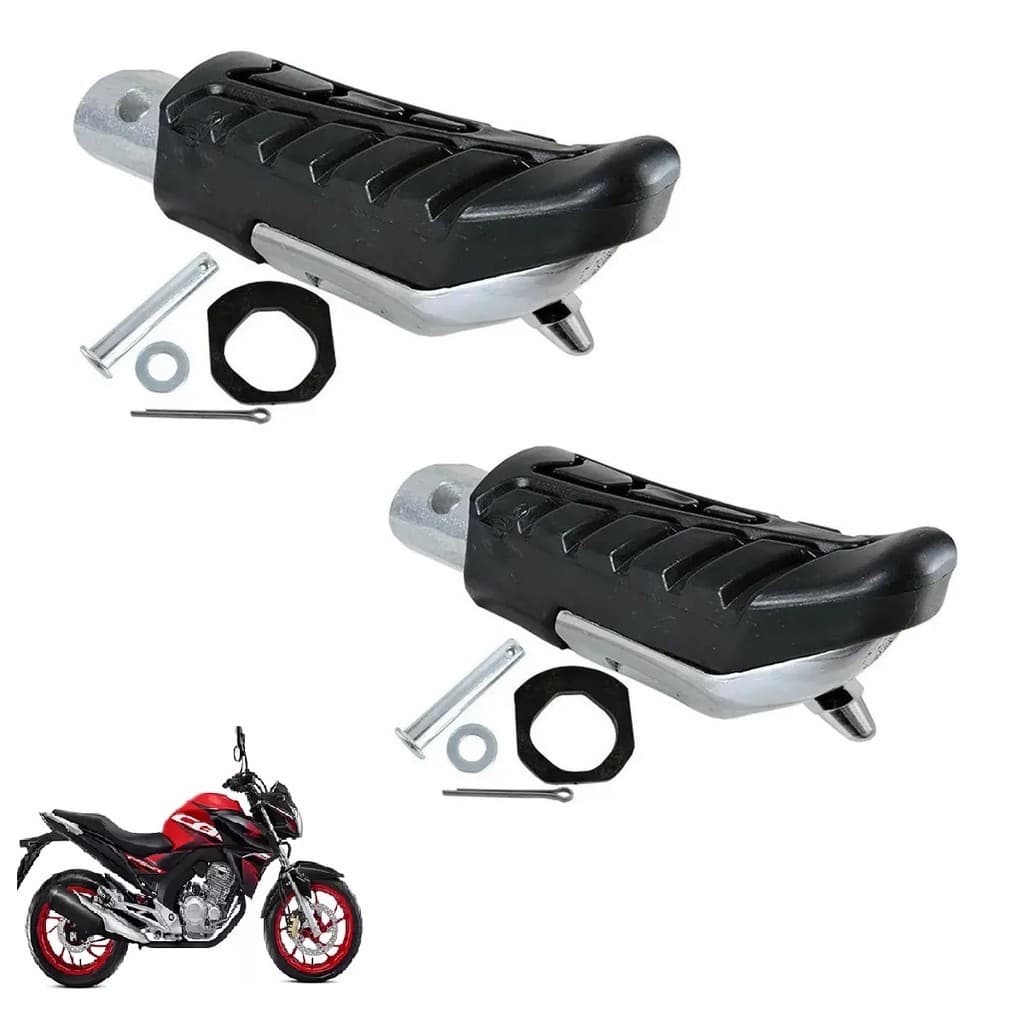Pedaleira Traseira Par Cg 160 Titan Fan Start Cb Twister 250F