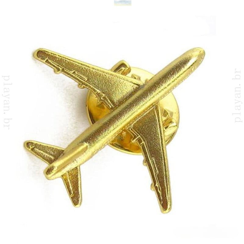 Broche/Pino/Fivela De Metal Vintage De Avião/Acessórios De Bijuteria