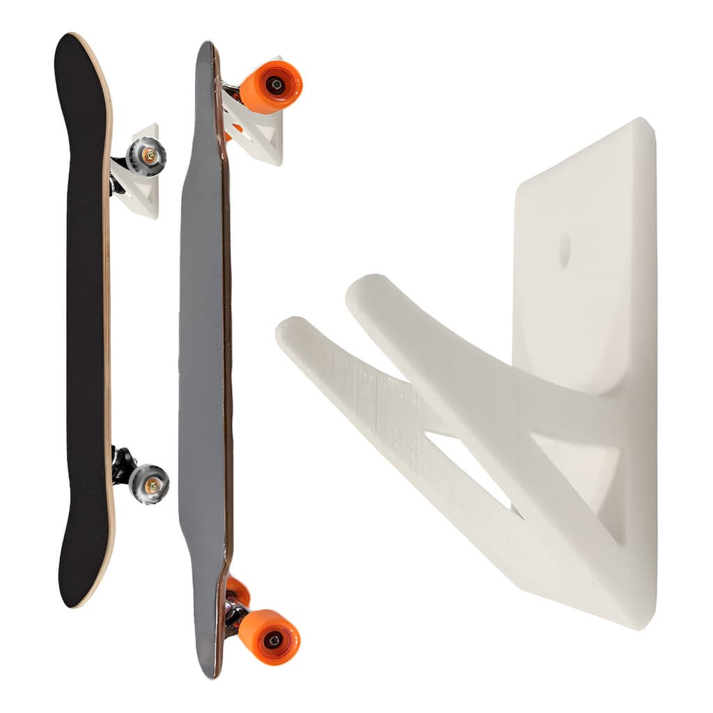 Suporte De Parede Vertical Universal Skate E Longboard