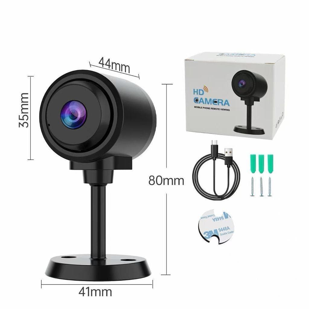 Mini Câmera C1 Wi-Fi Full HD 1080p Visão Noturna Infravermelho Monitoramento Segurança