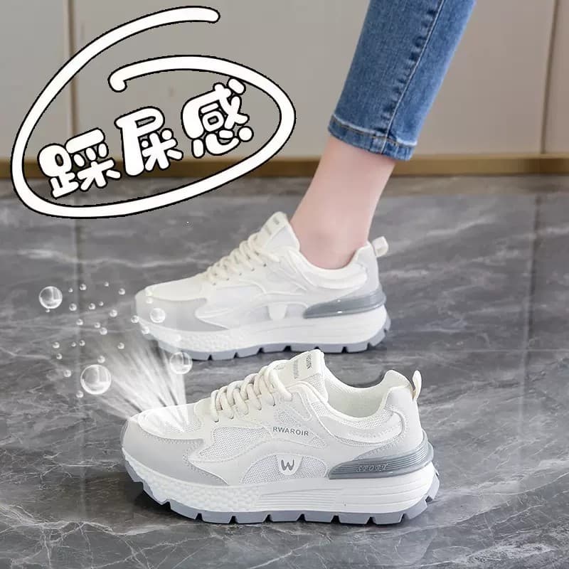 Pisando na merda Putian sapatos esportivos femininos de venda quente 2025 novo estilo outono inverno malha respirável so