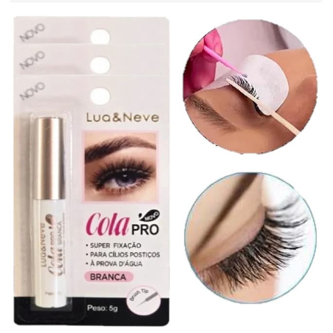 Cola para Cílios Branca LN1100232 - Lua e Neve